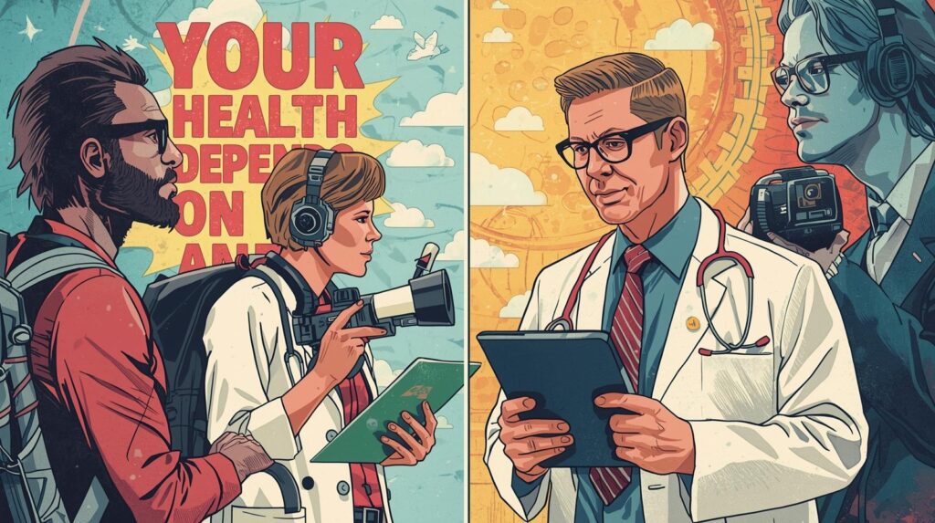 Lekarz kontra dziennikarz: kulisy współpracy, od której zależy twoje zdrowie