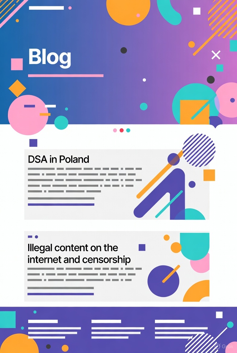 DSA w Polsce przyjęte: Jak nowe prawo wpłynie na blokowanie treści?; Nielegalne treści w internecie a cenzura